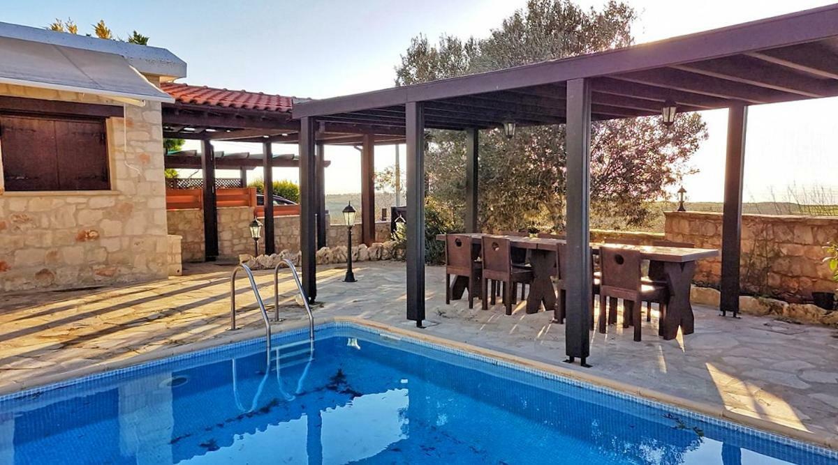 Magnificent Villa In Akamas Peninsula Paphos Kültér fotó